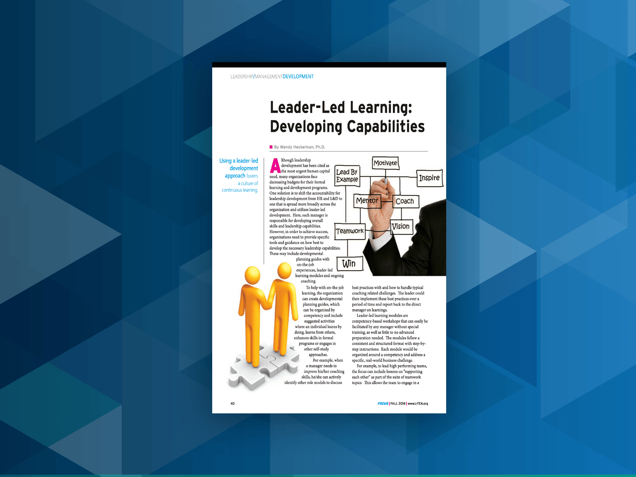 Leader-Led Learning: Developing Capabilities
