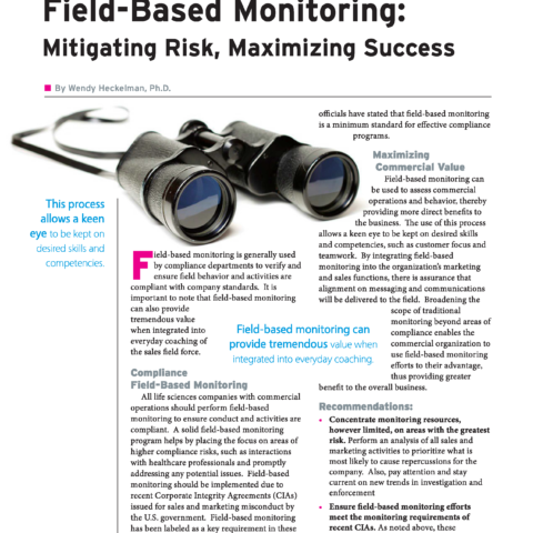 Field-Based Monitoring