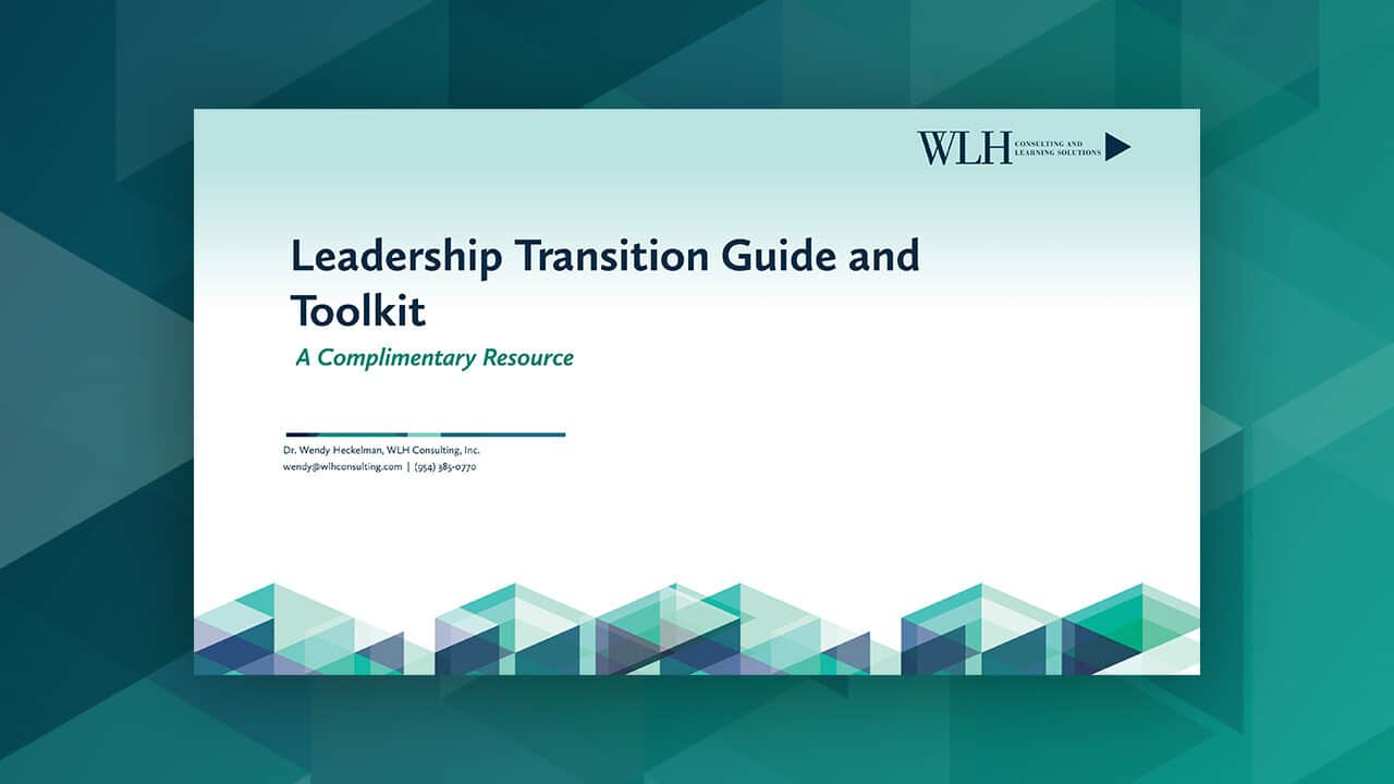 Leadership Transition Guide and Toolkit